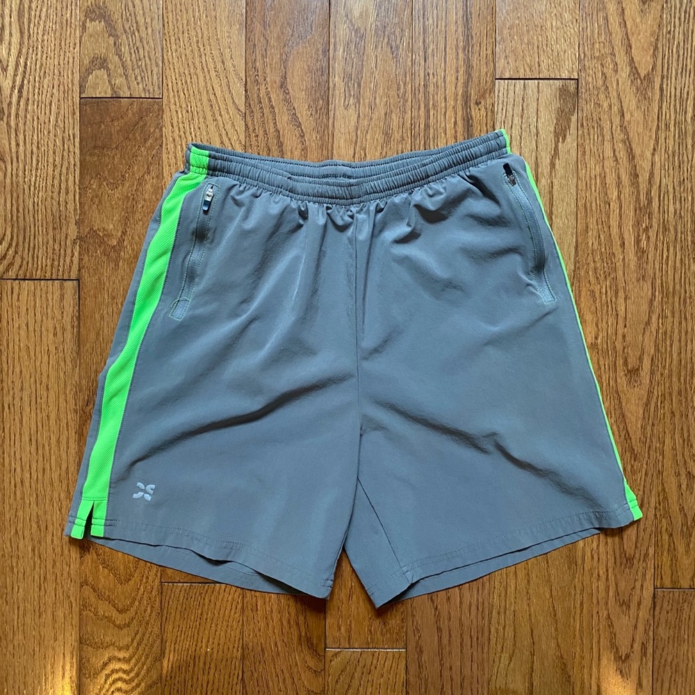 Neon Green Gym Short